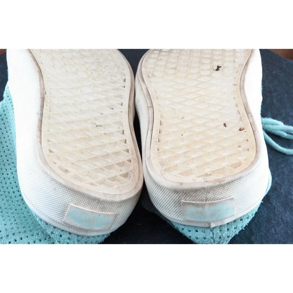 VANS Women Size 9.5 M‎ Blue Skateboarding Leather 721277